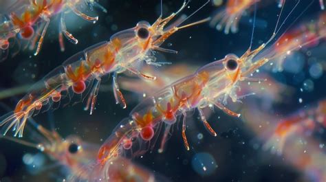  Krill! Những Tiểu Sinh Vật Tỏa Sáng Bóng Đêm Đại Dương Và Nguồn Thực Phẩm Quan Trọng Cho Quần Xã Cá