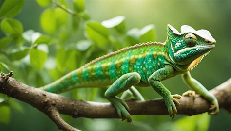  Veiled Chameleon!  A Master Of Disguise With Vibrant Colors That Can Change In An Instant